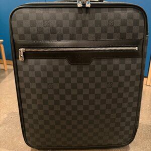 Louis Vuitton Pegase 45 Damier Graphite Carry-On Rolling Luggage